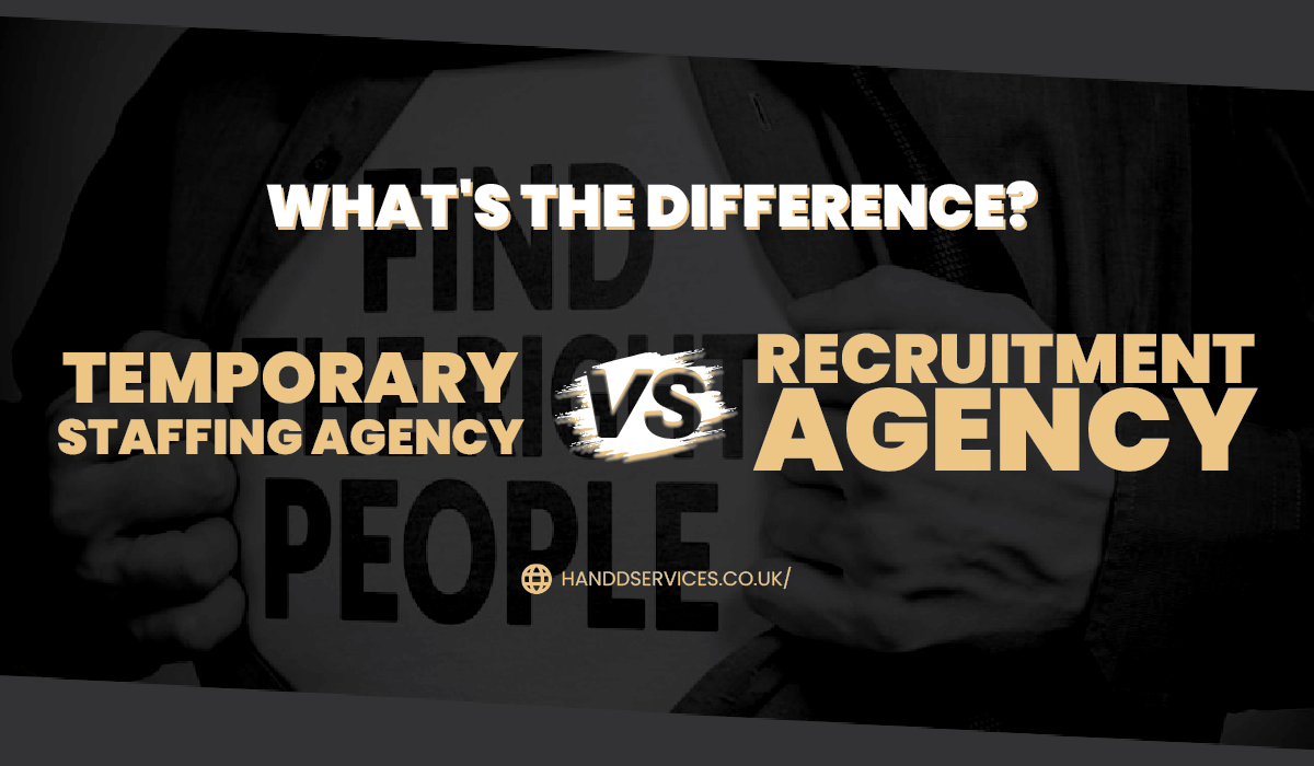 Recruitment Agency Vs. Temporary Staffing Agency: What’s the Difference?