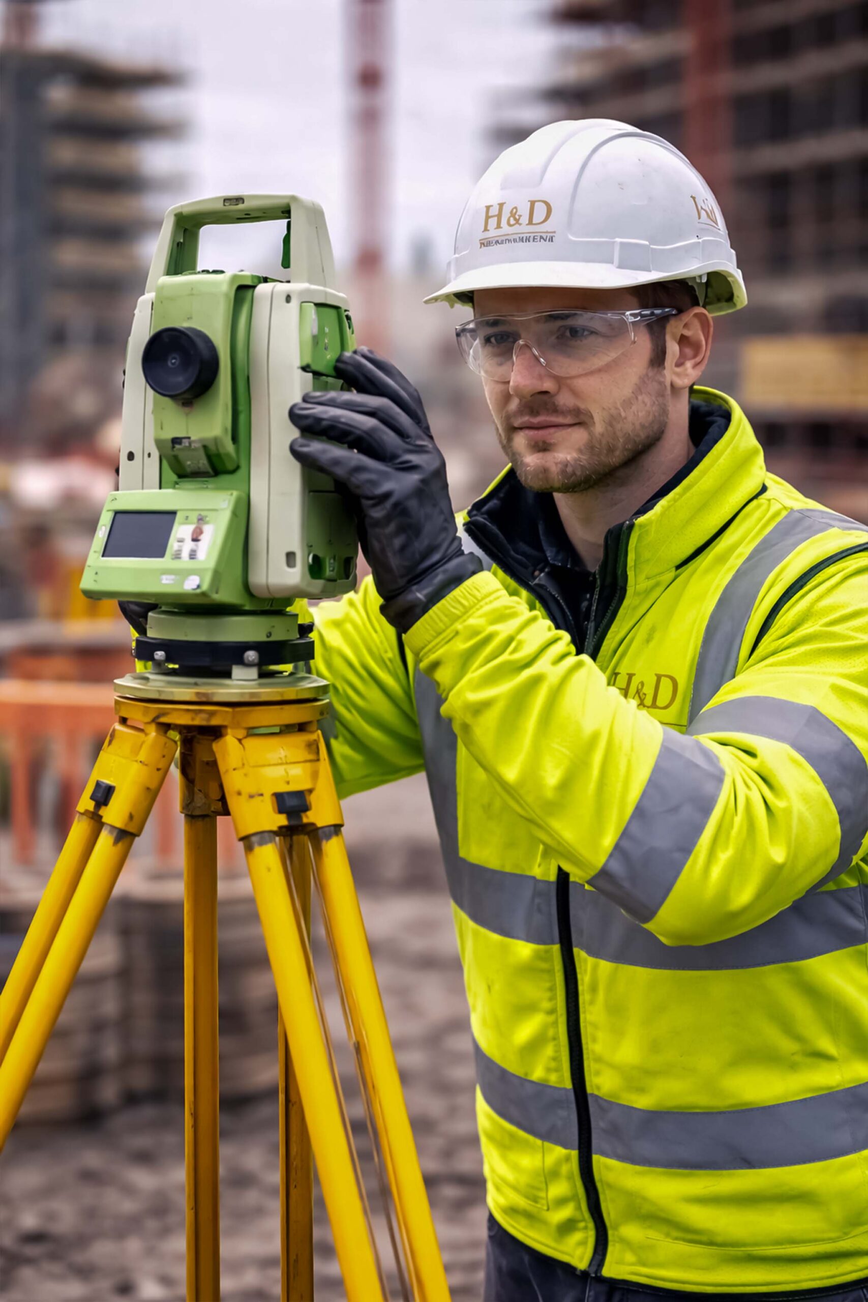 Site managers overseeing progress and compliance
