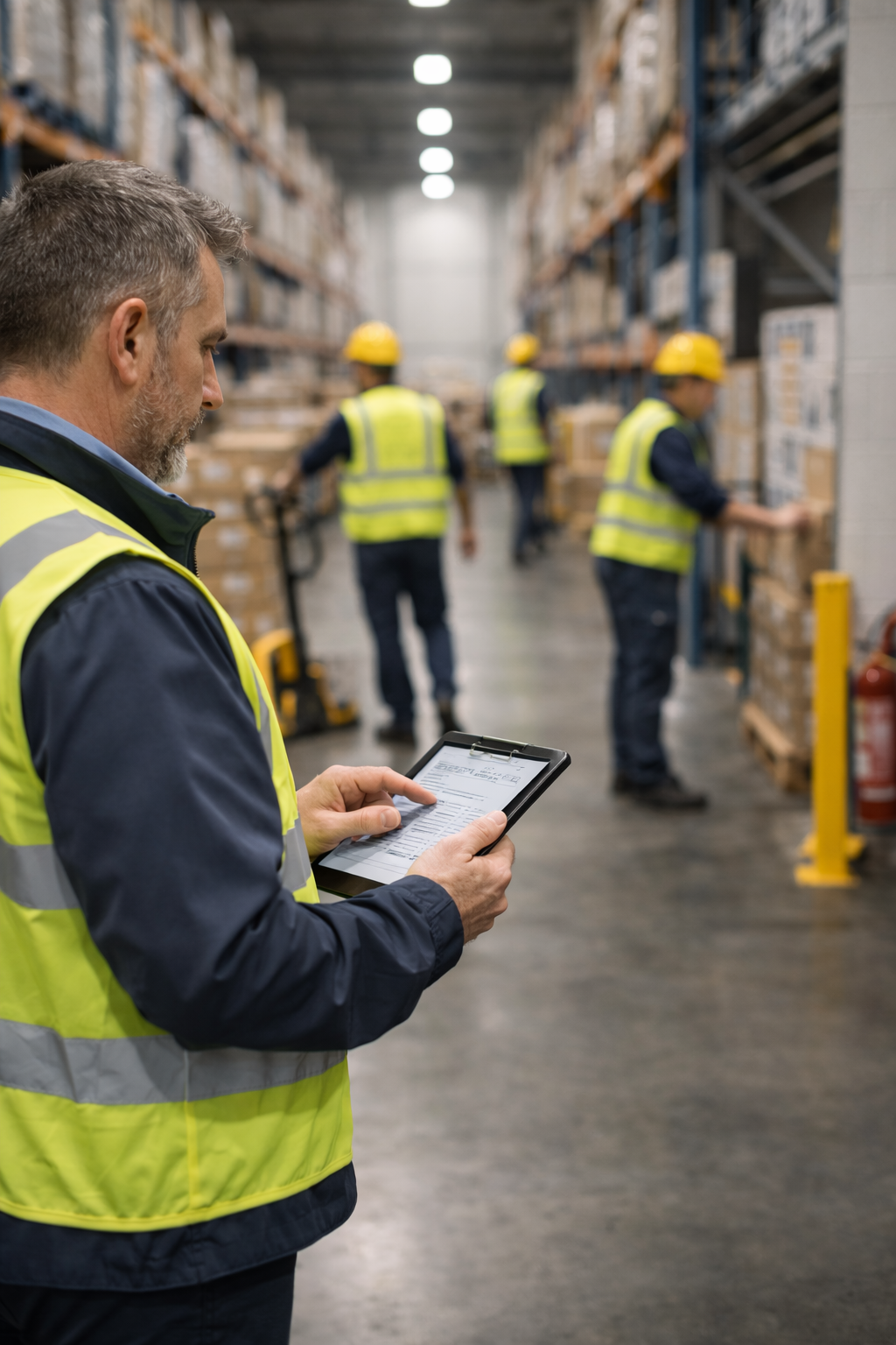 Vetted site-ready warehouse operatives