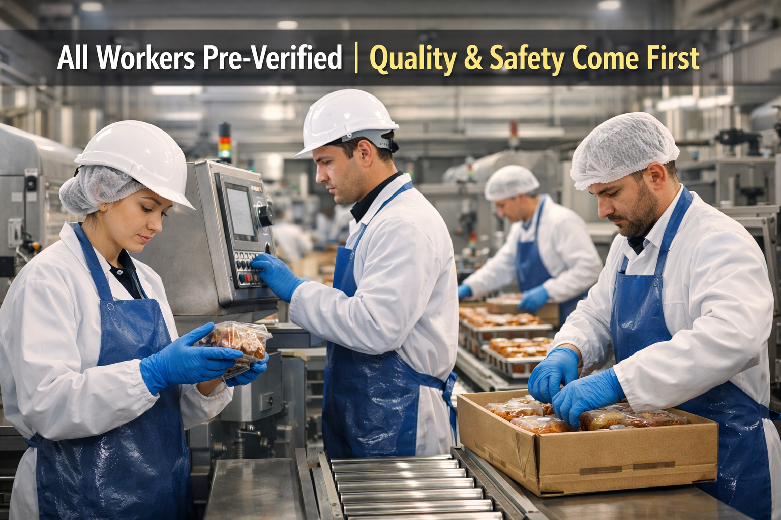 Quality control inspector verifying compliance