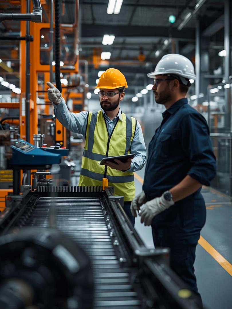 Material handling and pallets moved within a manufacturing site