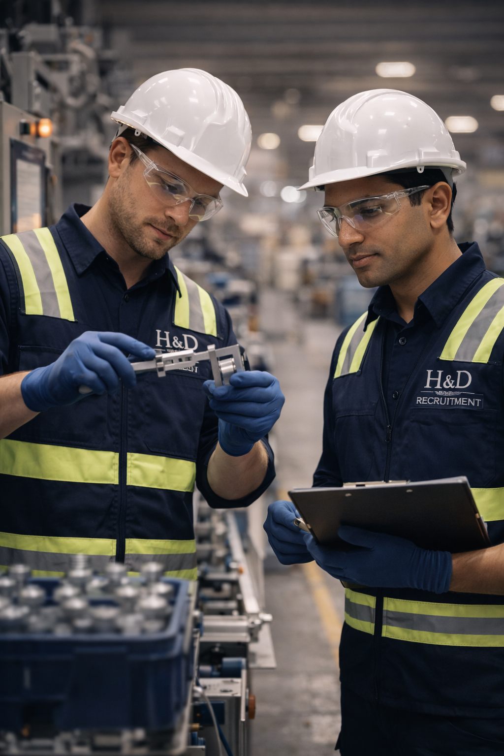 Quality support and SOP-driven manufacturing staffing