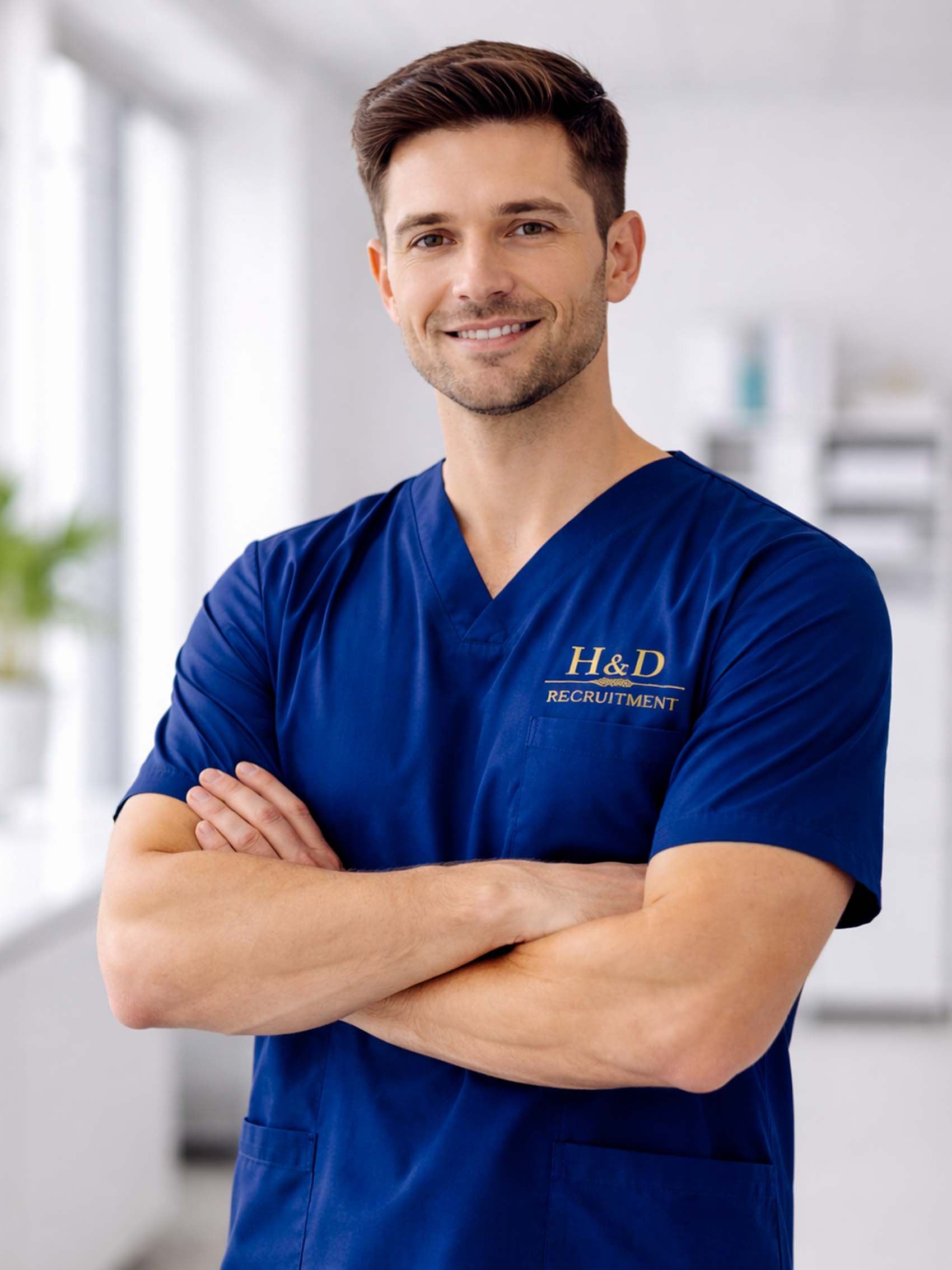 Clinical care staff assisting with patient mobility