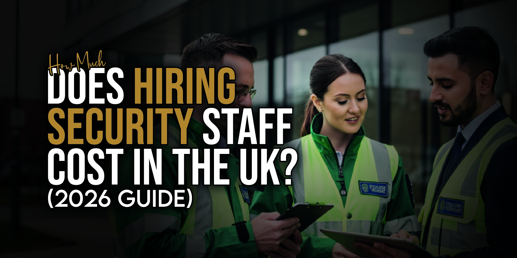 security staff cost UK