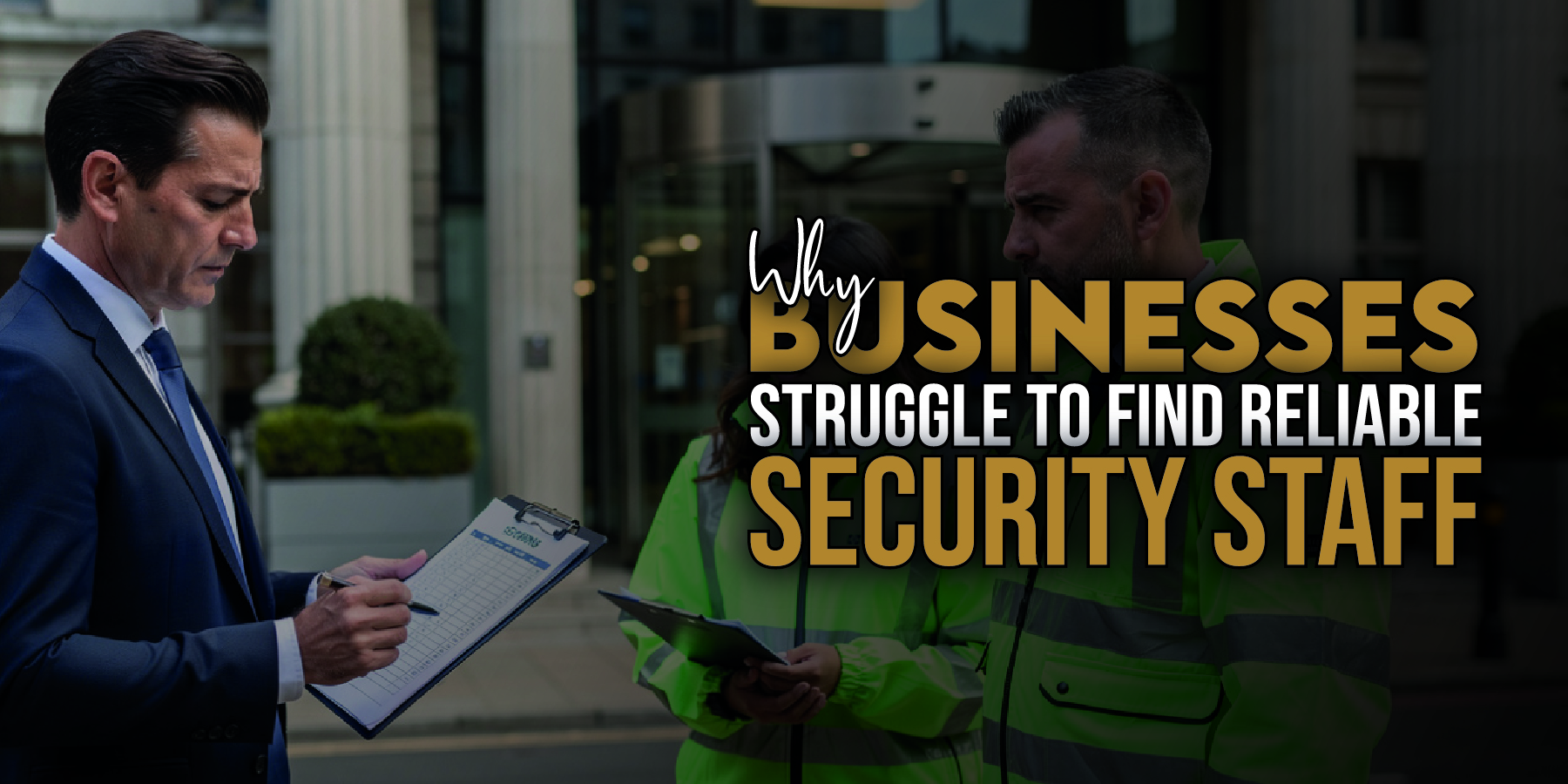 reliable security staff UK