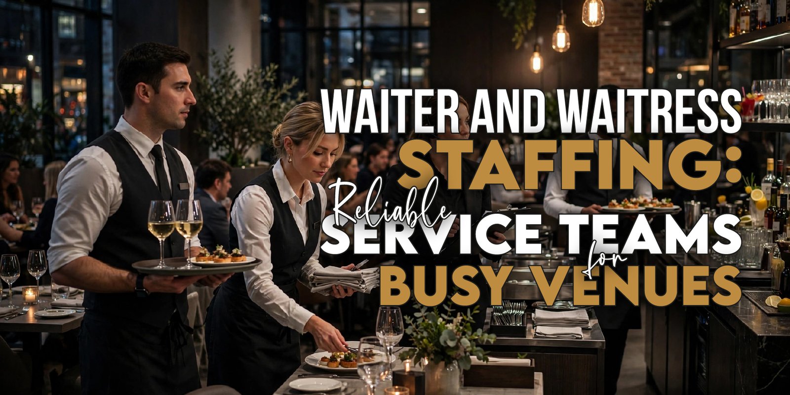 waiter and waitress staffing