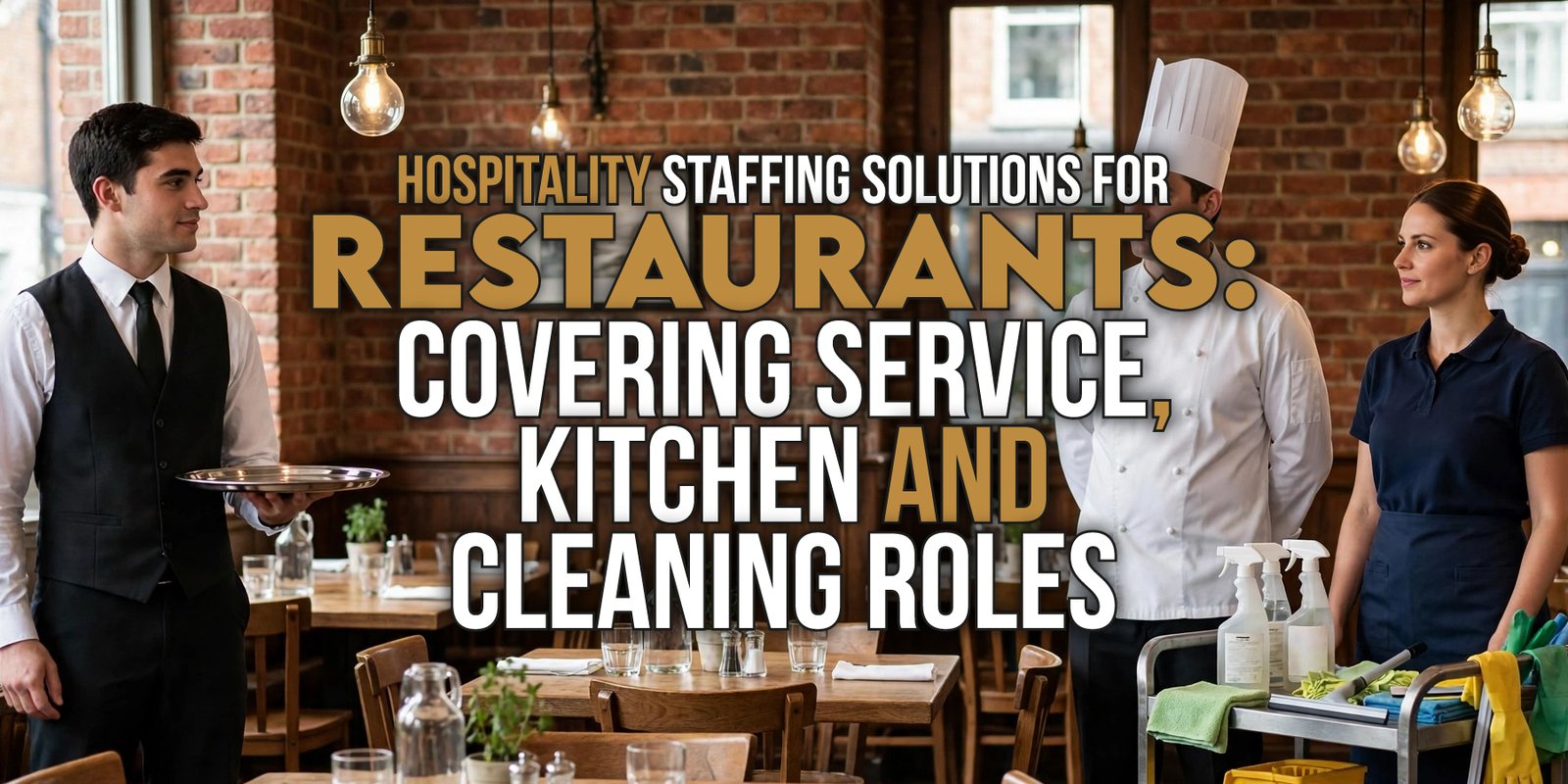 Hospitality Staffing Solutions for Restaurants: Covering Service, Kitchen and Cleaning Roles